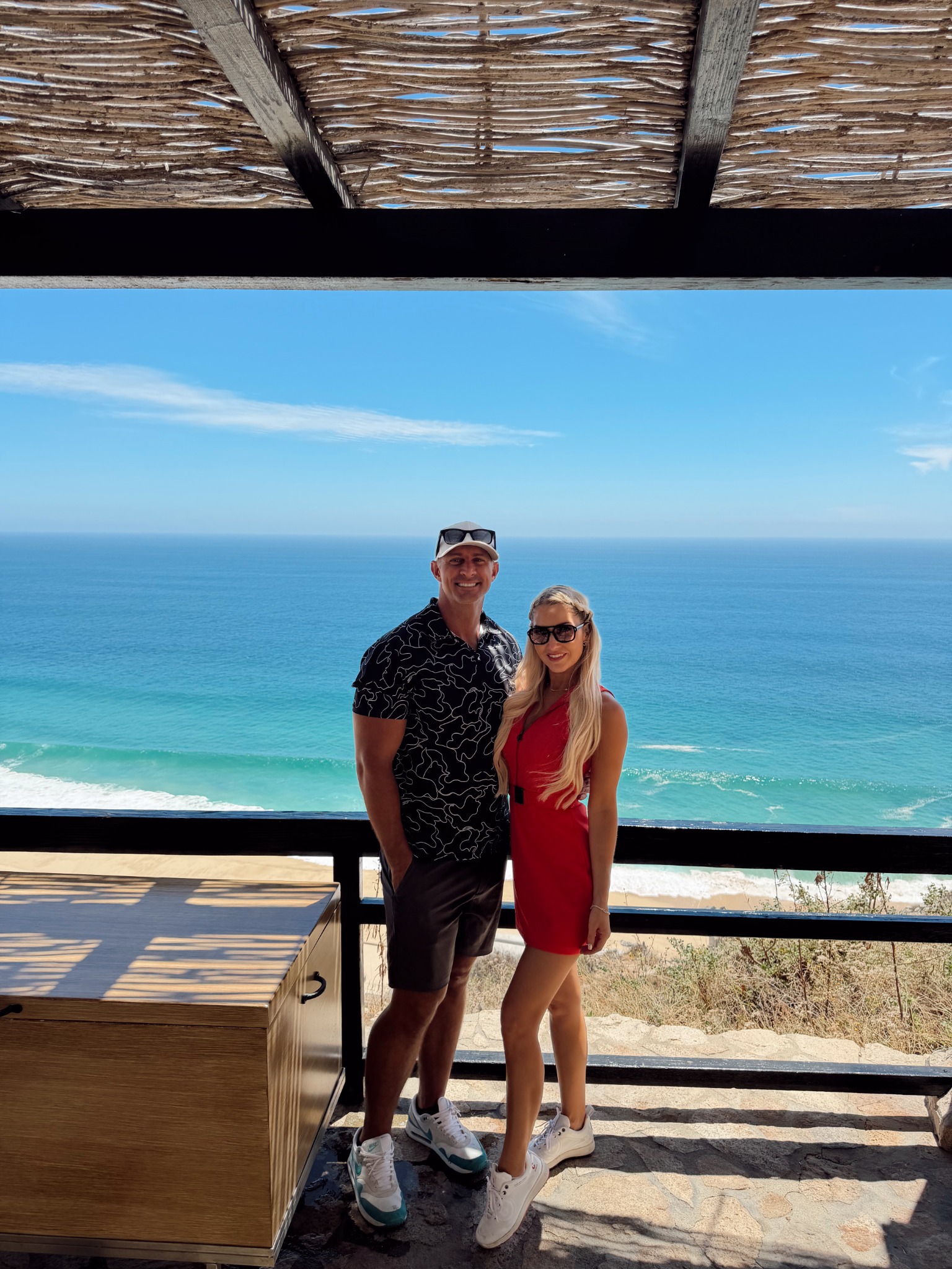Devin and Summer traveling with friends